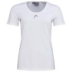 Head Tennis Shirt Club Tech (Moisture Transfer Microfiber Technology) white/white ladies