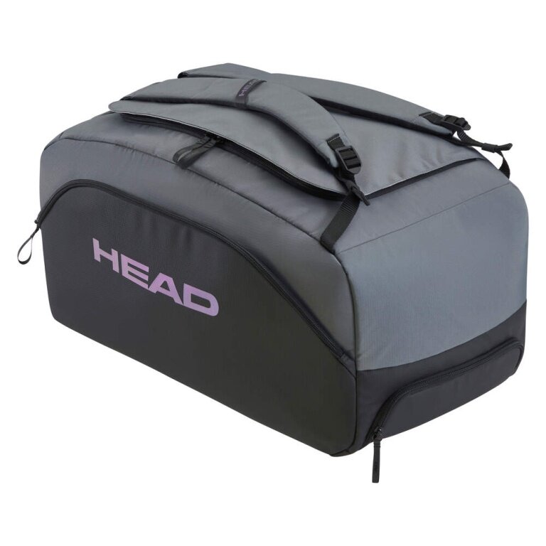 Head Pro X Duffle Sports Bag (large main compartment, shoe compartment) 2025 black/dark grey