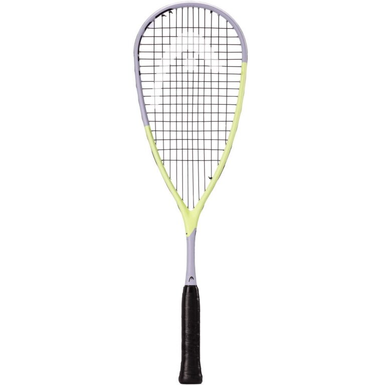 Head Squash Racket Extreme 120g/head-heavy 2025 grey/yellow - strung -