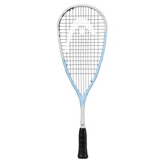 Head Kinder Squash Racket Extreme Junior 120g/head heavy 2025 light blue/white - strung -