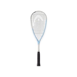 Head Squash Racket Extreme 135g/head-heavy 2025 light blue/grey - strung -