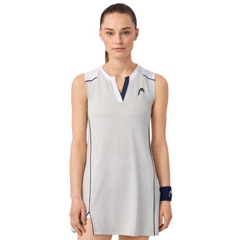 Head Tennis Dress Play Tech Dress (separate inner shorts) 2025 grey ladies
