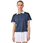 Head Tennis Polo Play Tech (Polyester Jacquard, quick-drying) 2025 navy blue ladies