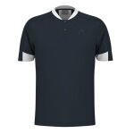 Head Tennis Polo Play Tech (Mesh Inserts, Moisture-Wicking) 2025 Navy Blue Men's