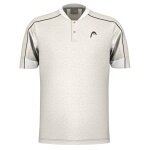 Head Tennis Polo Play Tech (Mesh Inserts, Moisture-Wicking) 2025 Beige Men's