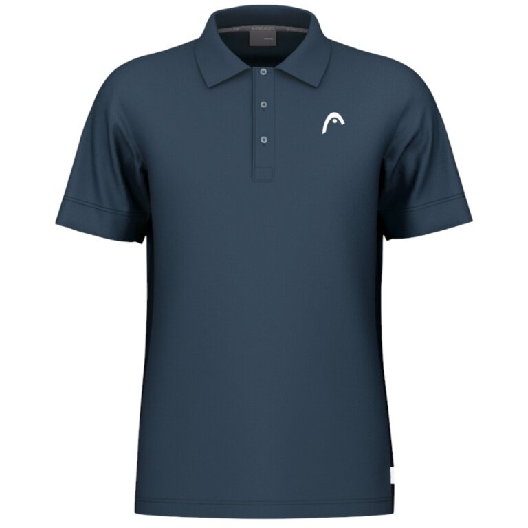 Head Tennis Polo Slice (moisture-wicking) 2025 navy blue men's