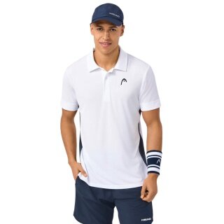 Head Tennis Polo Slice (moisture-absorbing) 2025 white men's