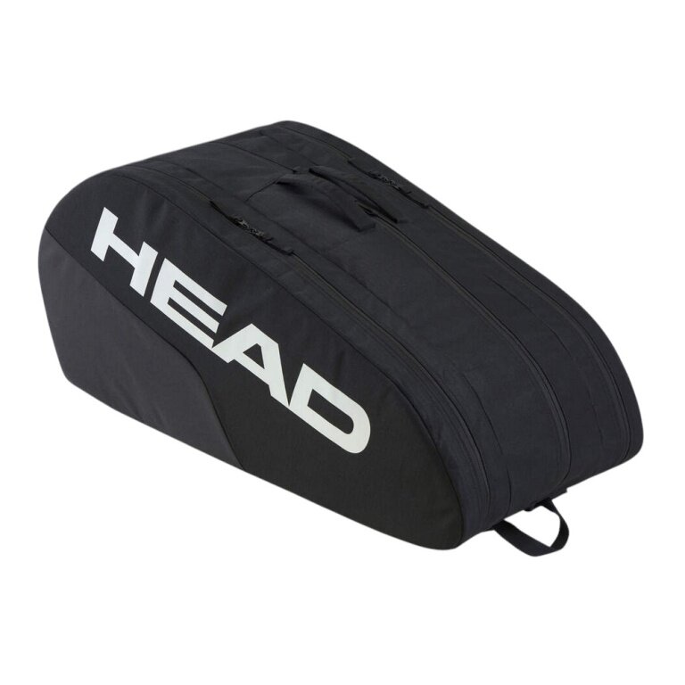 Head Tennis Racket Bag Base Racquet Bag L (Racket Bag, 3 Main Compartments) 2025 Black 9 Racket
