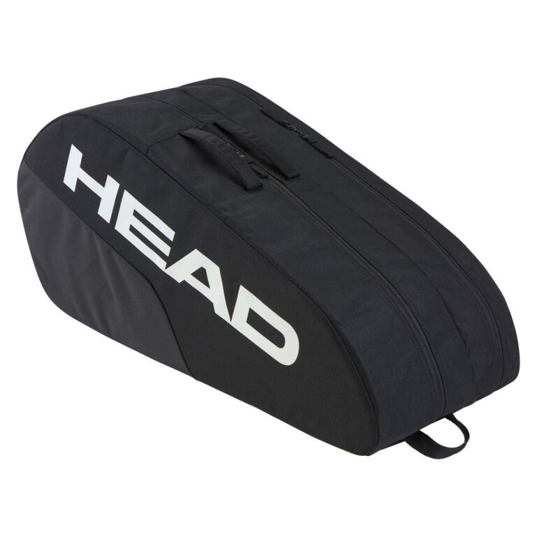 Head Tennis Racket Bag Base Racquet Bag M (Racket Bag, 2 Main Compartments) 2025 black 6-pack
