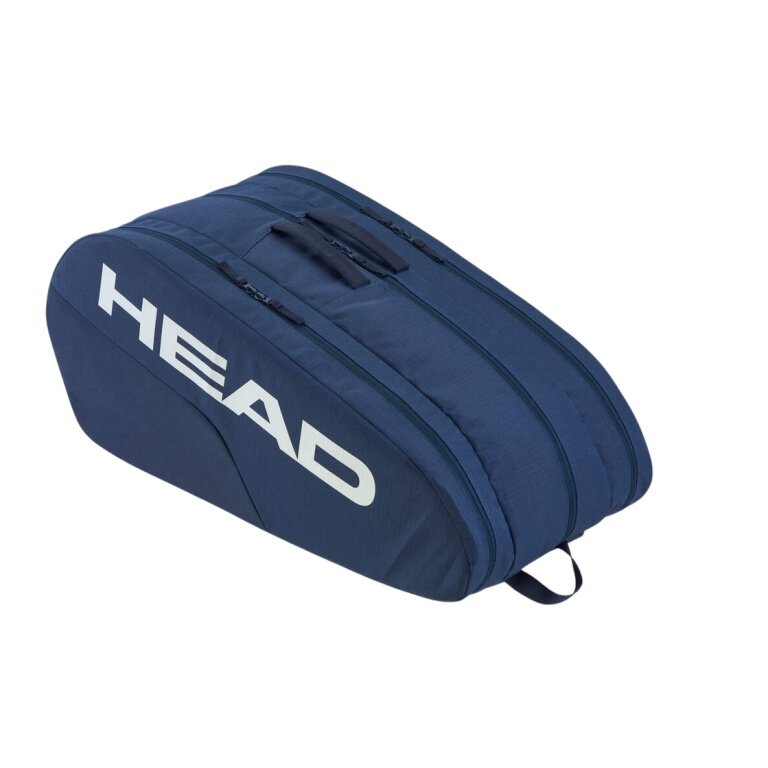 Head Tennis Racket Bag Base Racquet Bag L (Racket Bag, 3 Main Compartments) 2025 Navy Blue 9 Racket