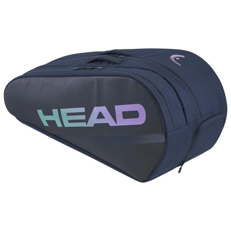 Head Tennis Racket Bag Tour Racquet Bag L (Racket Bag, 2 Main Compartments) 2025 Navy Blue 9-Pack