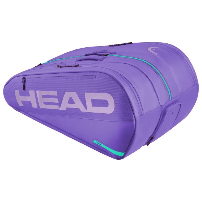 Head Tennis Racket Bag Tour Racquet Bag XL (Racket Bag, 3 Main Compartments) 2026 Purple 12-Pack