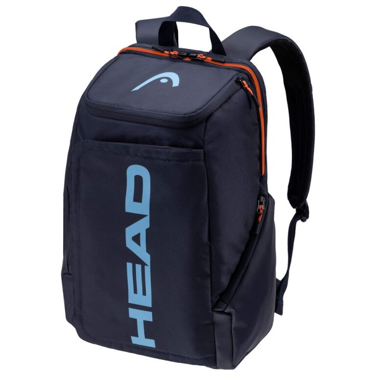 Head Tennis Rucksack Pro (Racket compartment, with shoe compartment, 28 litres) 2026 navy blue