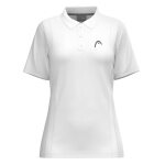 Head Tennis Shirt Club 25 Tech Polo (Moisture Transfer Microfiber Technology) 2025 white ladies