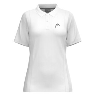 Head Tennis Shirt Club 25 Tech Polo (Moisture Transfer Microfiber Technology) 2025 white ladies