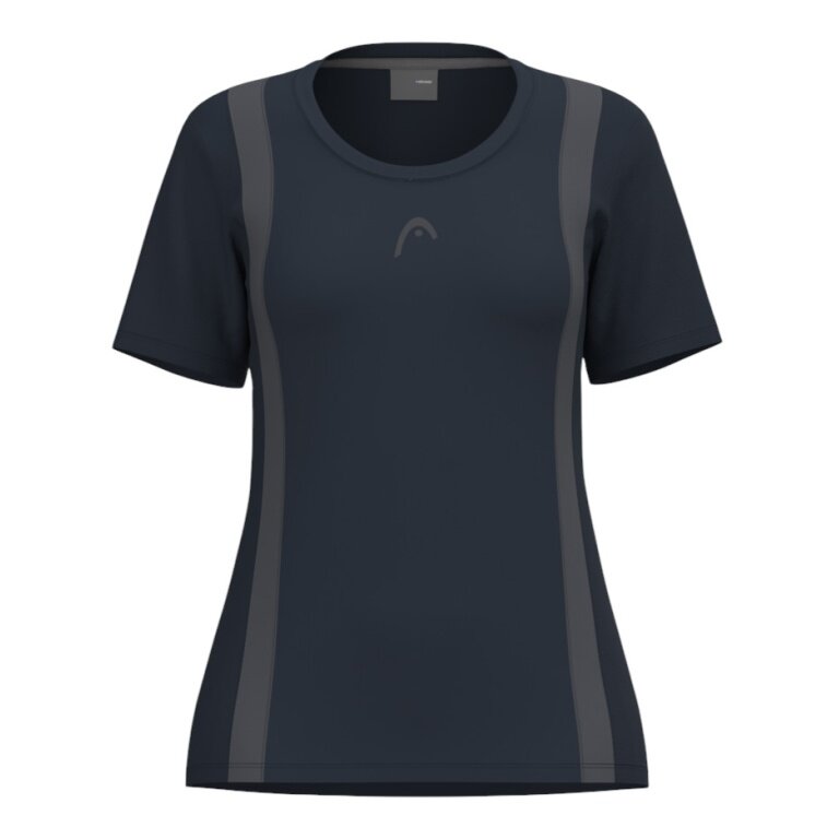 Head Tennis Shirt Club 25 Tech (Moisture Transfer Microfiber Technology) navy blue girls