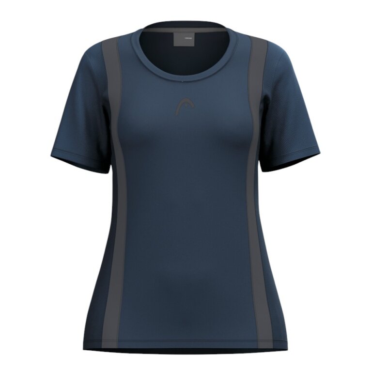 Head Tennis Shirt Club 25 Tech (100% Polyester, quick-drying) navy blue ladies