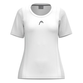 Head Tennis Shirt Club 25 Tech (Moisture Transfer Microfiber Technology) white girls
