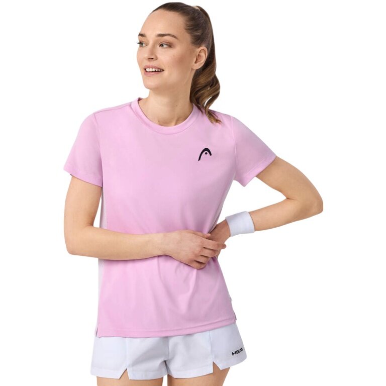 Head Tennis Shirt Tie-Break (Moisture Transfer Microfiber Technology) 2025 pink ladies