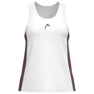 Head Tennis Tank Club 25 Tech Tank Top (Racer Back) 2025 white/red ladies