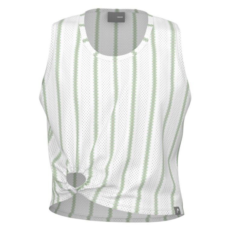 Head Tennis Tank Move Tank Top (breathable, quick-drying) 2025 white/green ladies