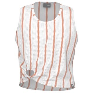 Head Tennis Tank Move Tank Top (breathable, quick-drying) 2025 white/orange ladies