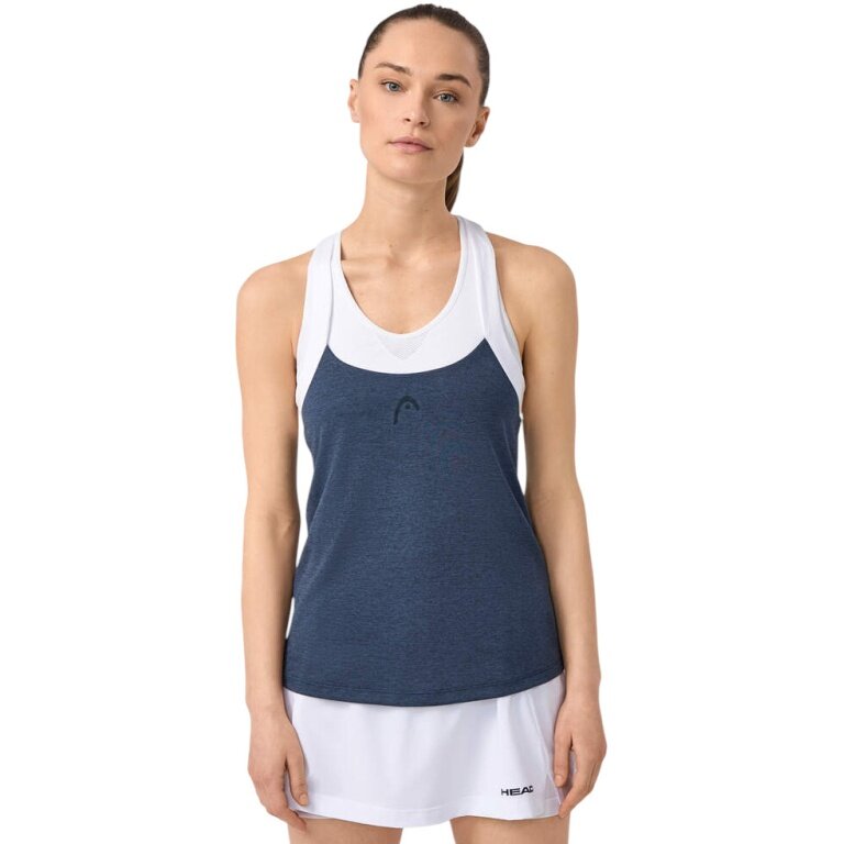 Head Tennis Tank Play Tech Tank Top (Racer Back) 2025 navy blue Ladies