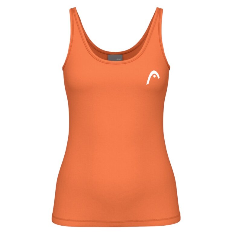Head Tennis Tank Top Spirit II (moisture-absorbing) 2025 orange ladies