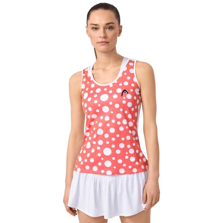 Head Tennis Tank Top Spirit II (moisture-wicking) 2025 red/white ladies