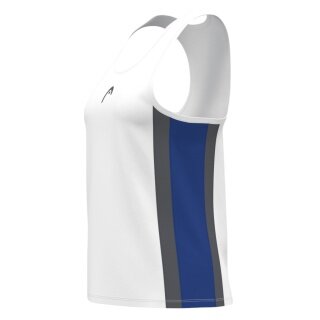 Head Tennis Tank Top Club 25 (Racer Back) 2025 white/royal blue girls
