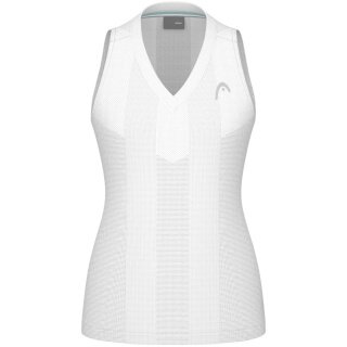 Head Tennis Tank Top Performance (quick-drying, V-neck) 2025 white ladies