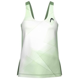 Head Tennis Tank Top Spirit (100% Polyester) 2025 white/green ladies