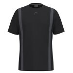 Head Tennis T-shirt Club 25 Tech (moisture-wicking) 2025 black men's