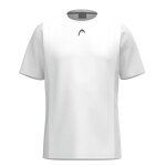 Head Tennis T-shirt Club 25 Tech (moisture-wicking) 2025 white men's
