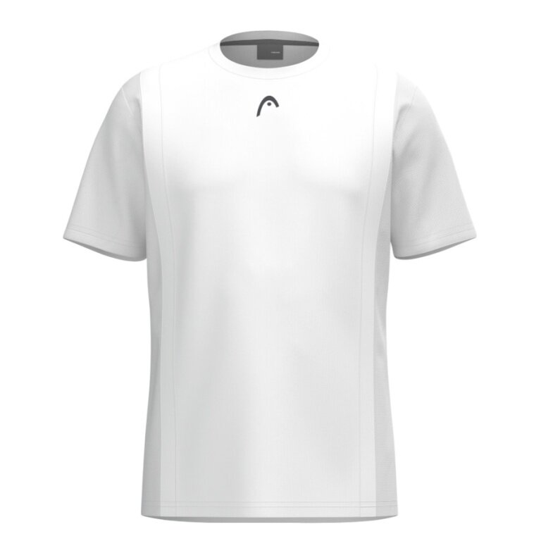 Head Tennis T-shirt Club 25 Tech (moisture-wicking) 2025 white men's