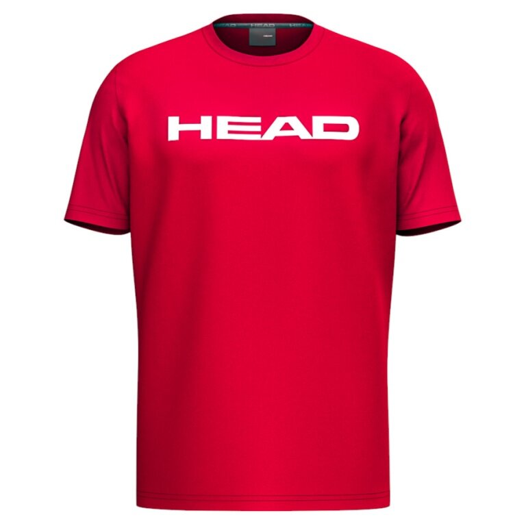 Head Tennis T-shirt Club Original (mixed fabric) red boys