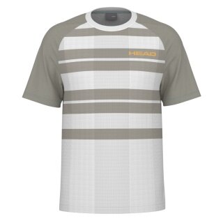 Head Tennis T-shirt Performance (moisture-wicking) 2025 white/beige men's