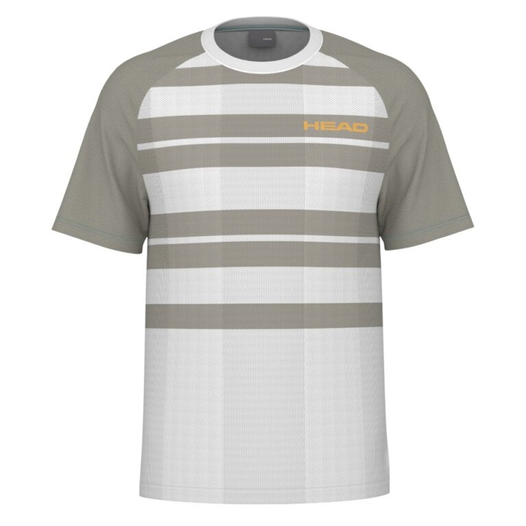 Head Tennis T-shirt Performance (moisture-wicking) 2025 white/beige men's