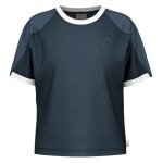 Head Tennis T-shirt Play Tech (Moisture Transfer Microfiber Technology) 2025 navy blue ladies