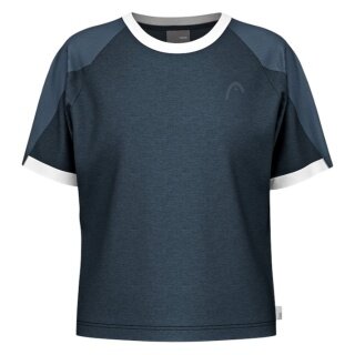 Head Tennis T-shirt Play Tech (Moisture Transfer Microfiber Technology) 2025 navy blue ladies