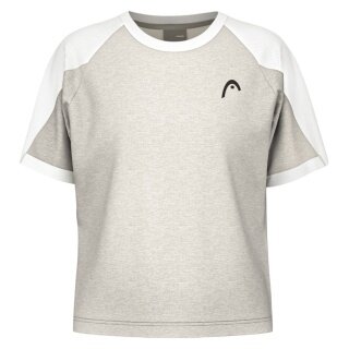 Head Tennis T-shirt Play Tech (Moisture Transfer Microfiber Technology) 2025 grey ladies