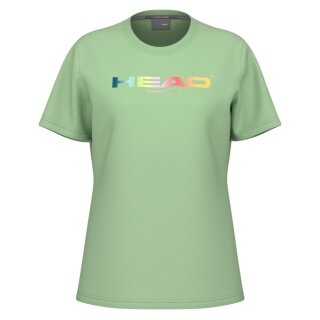 Head Tennis T-shirt Rainbow (mixed fabric) 2025 green ladies