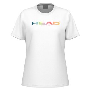 Head Tennis T-shirt Rainbow (mixed fabric) 2025 white ladies