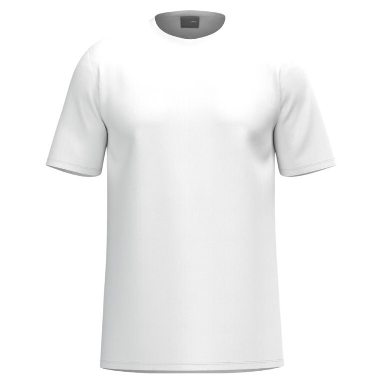 Head Tennis T-shirt Simple (100% Polyester) 2025 white Men's