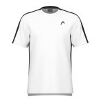 Head Tennis T-shirt Slice 2024 (breathable, mesh inserts) white Men