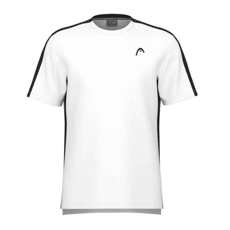 Head Tennis T-shirt Slice 2024 (breathable, mesh inserts) white Men