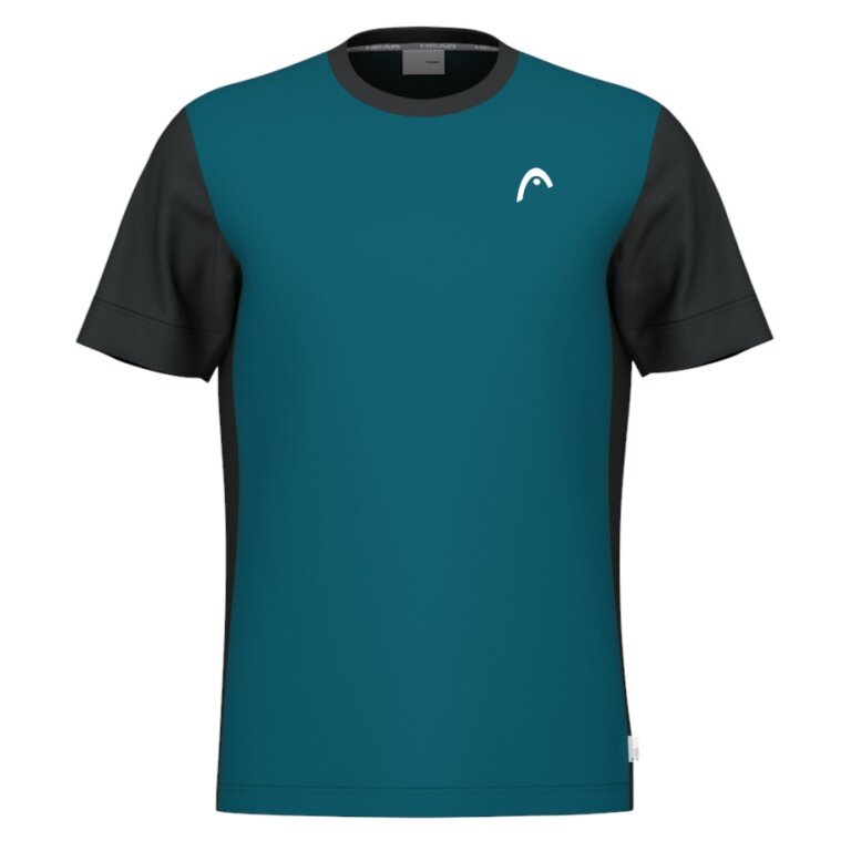 Head Tennis T-shirt Slice (moisture-wicking) 2025 teal blue men's