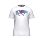 Head Tennis T-shirt Vision (mixed fabric) 2026 white/purple men's