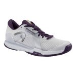 Head Tennis Shoes Sprint Pro 4.0 Clay/Sand Court 2026 Light Grey/Purple Men's