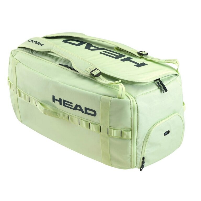 Head Tennis Bag Pro Duffle Bag L (large main compartment, racket + shoe compartment) light green
